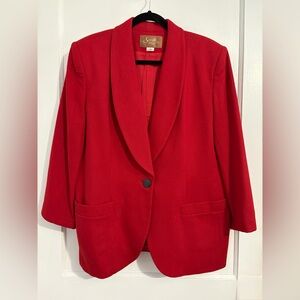 Saville II Scarlett Vibrant Red Women's Blazer